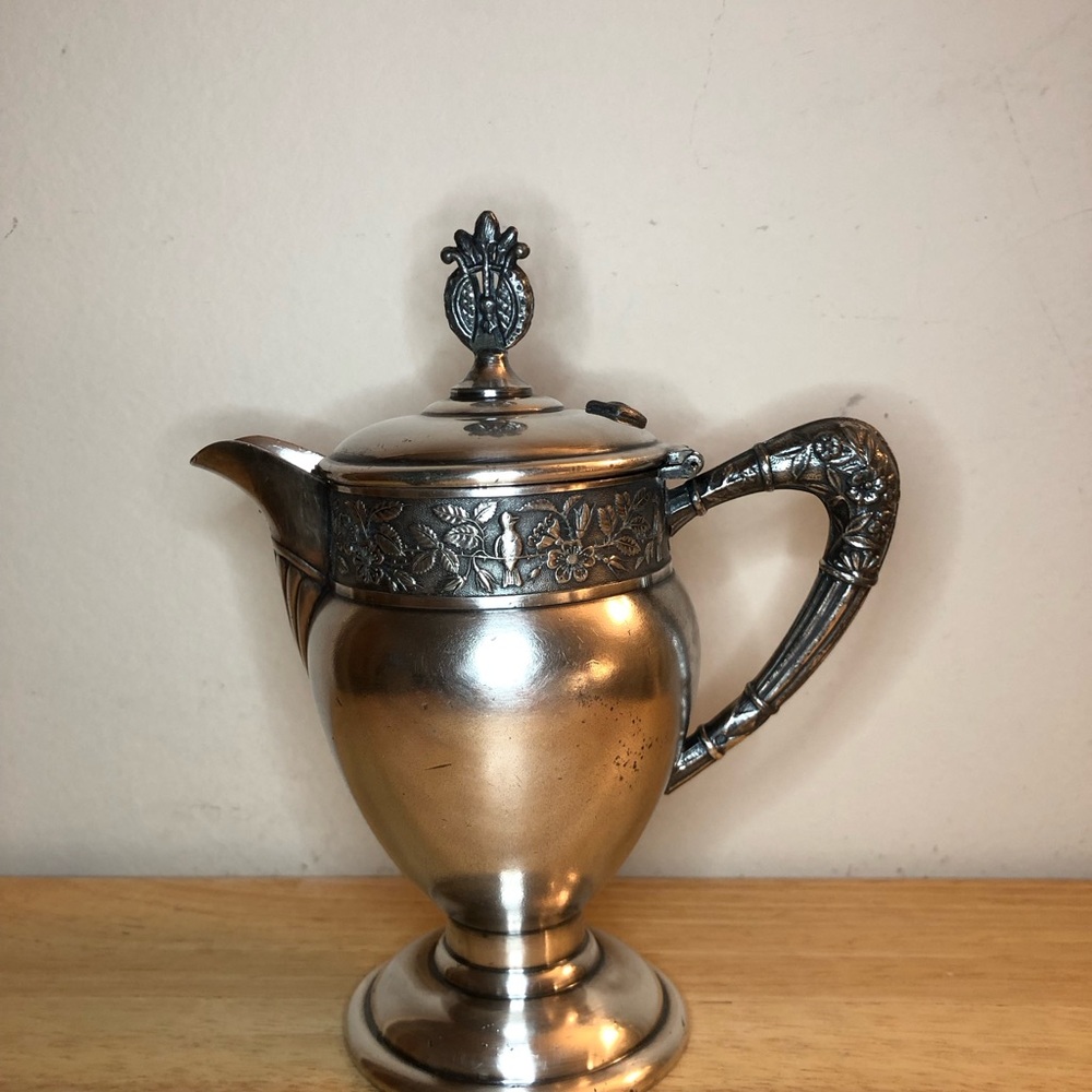 Barbour Bros Co Quadruple Silver Plate Creamer